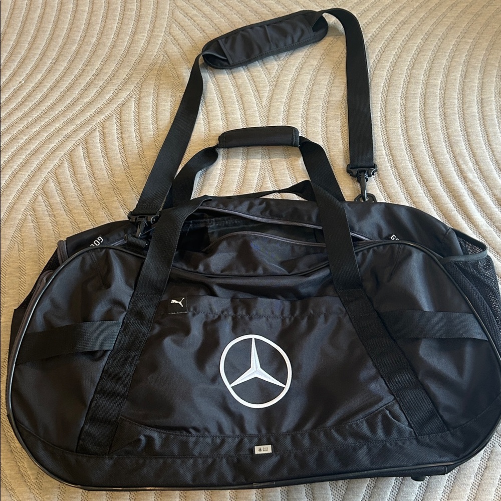 Puma Mercedes Golf Duffle Bag Black